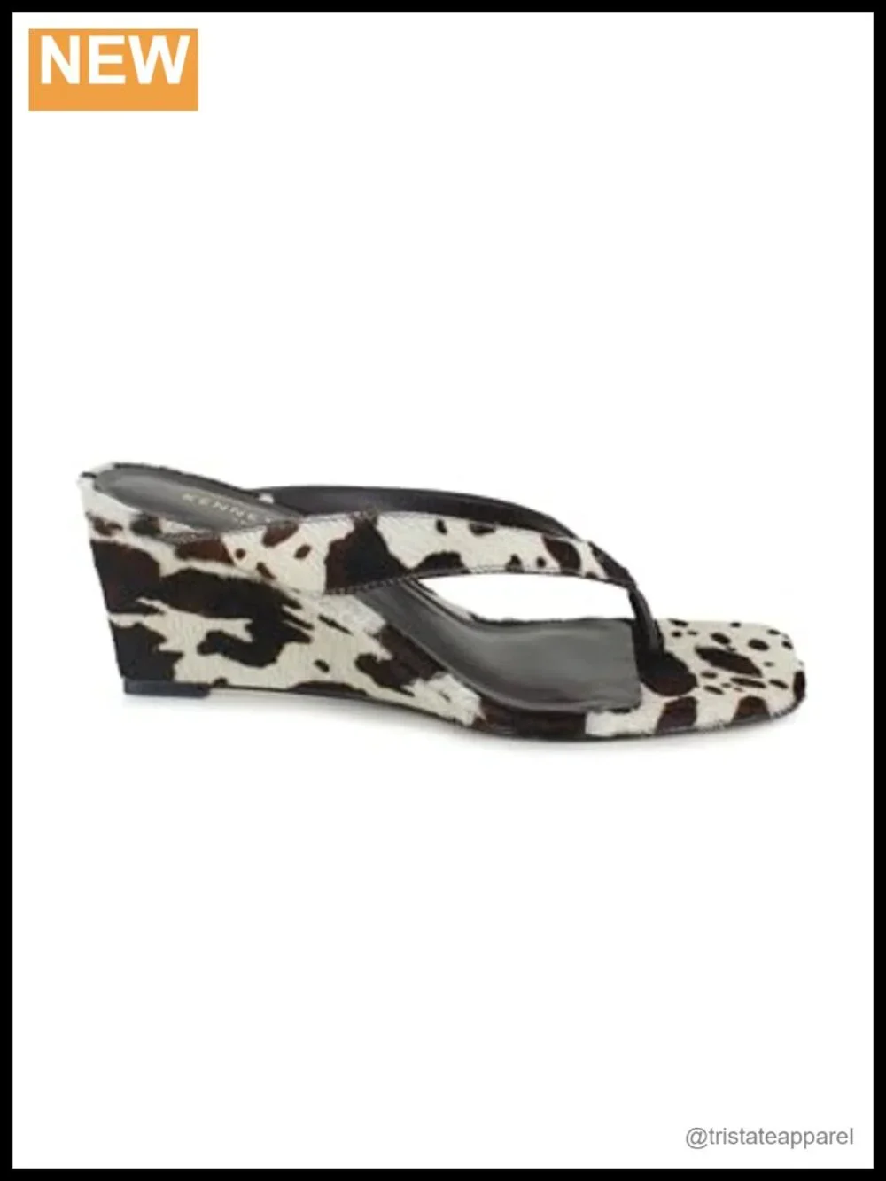 Wedge Sandal Leather Slingback Open Toe Women